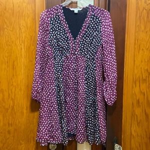 Diane von Furstenberg silk chiffon dress